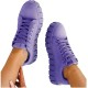 Pink Women's Canvas Sneakers Comfort High-top Shoes